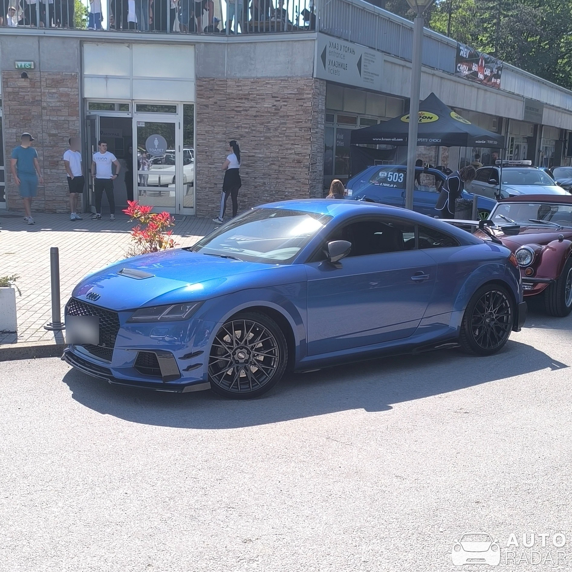 Audi TT-S 8S spotted in Belgrade
