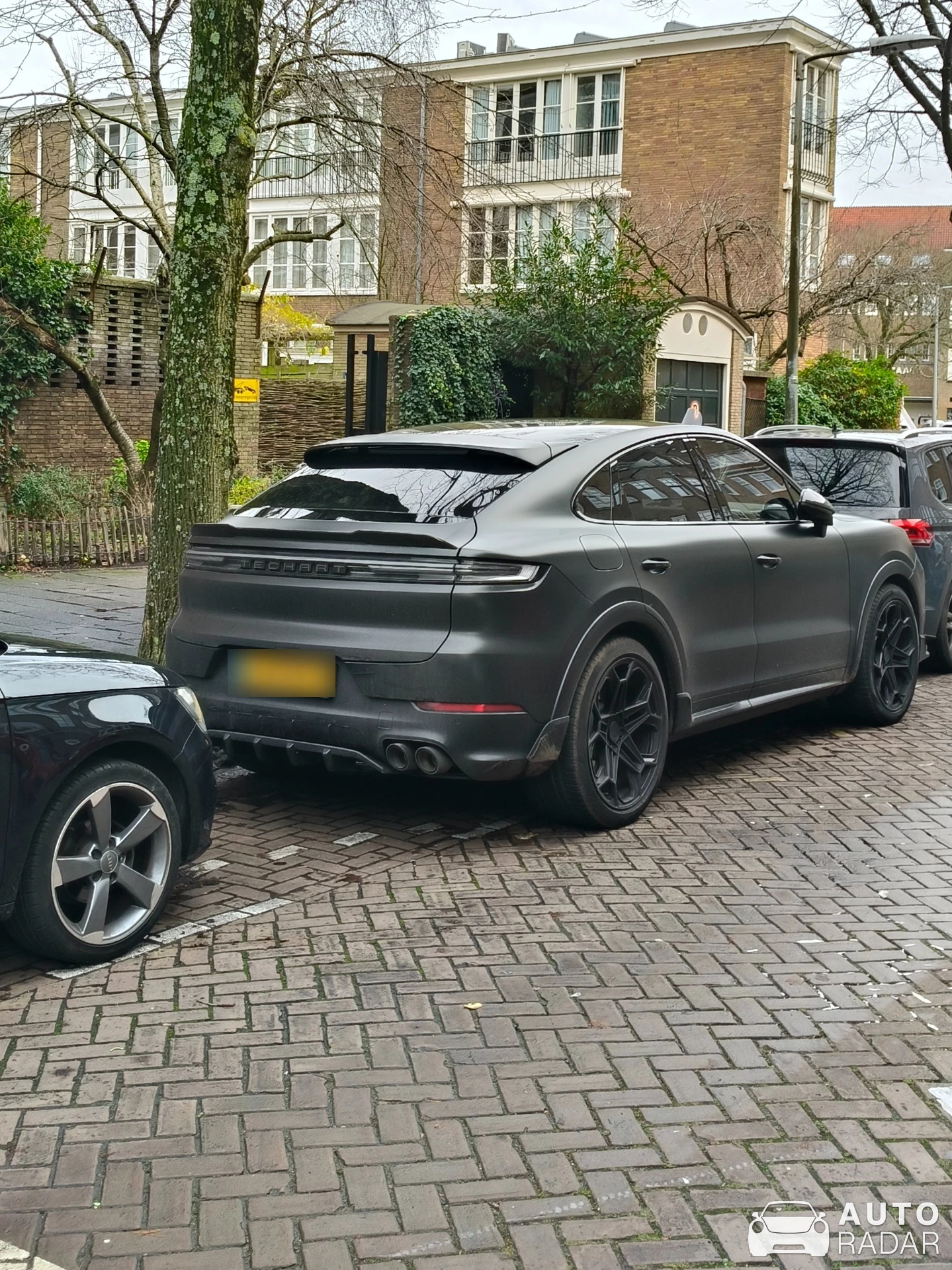 Porsche TechArt Cayenne Coupé Turbo GT spotted in Amsterdam