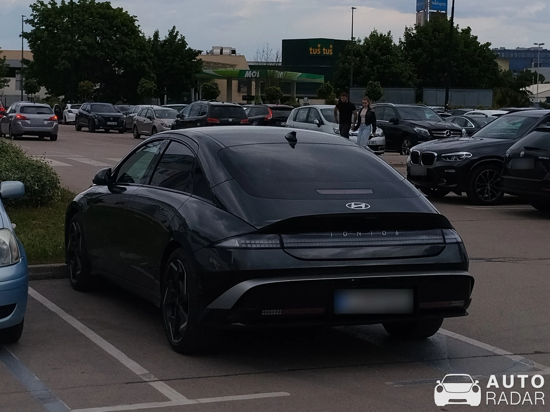 Hyundai Ioniq 6 spotted in Ljubljana