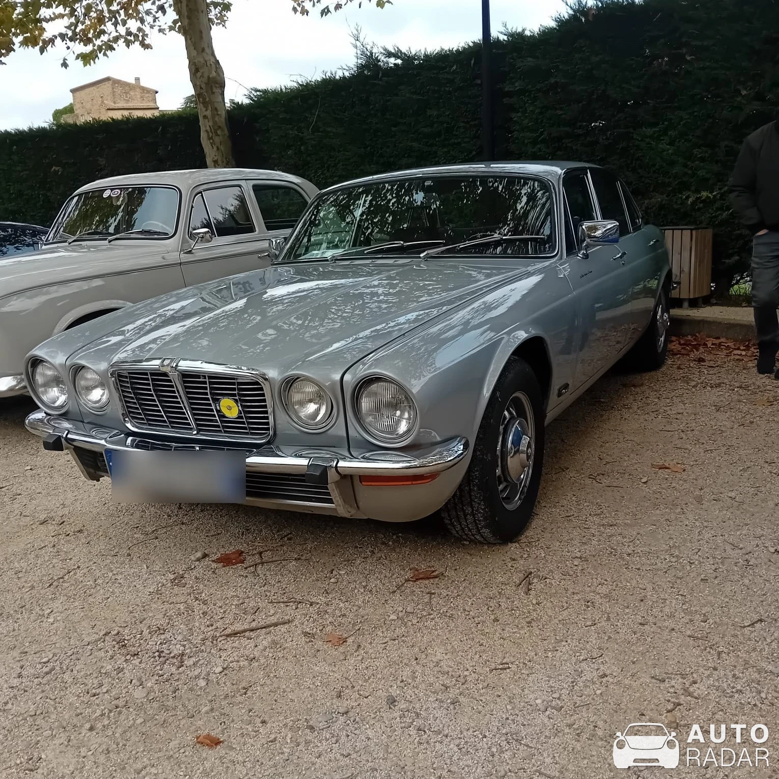 Jaguar XJ spotted in Eurre, France