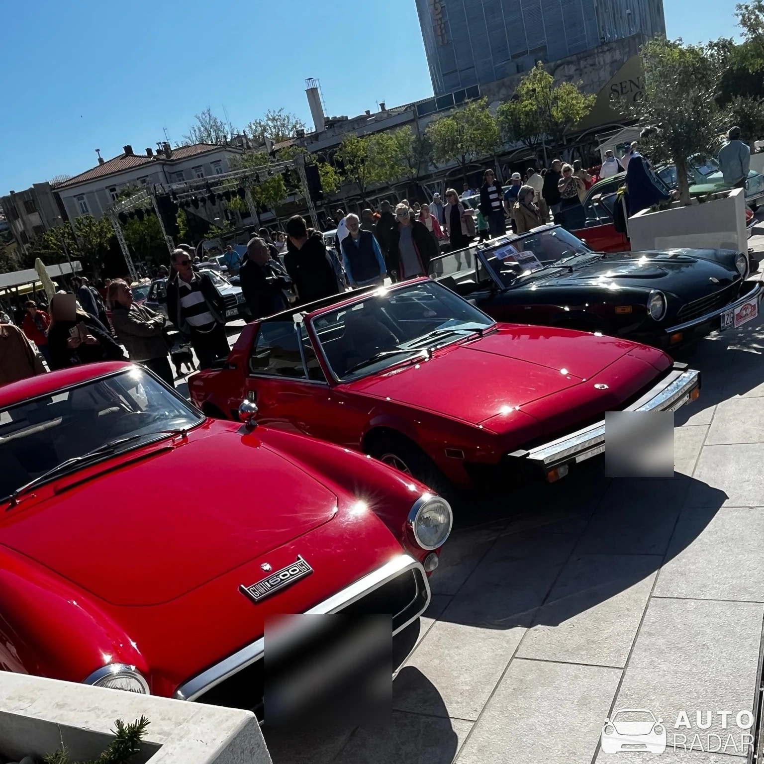 Fiat 1200 Cabriolet spotted in Krk