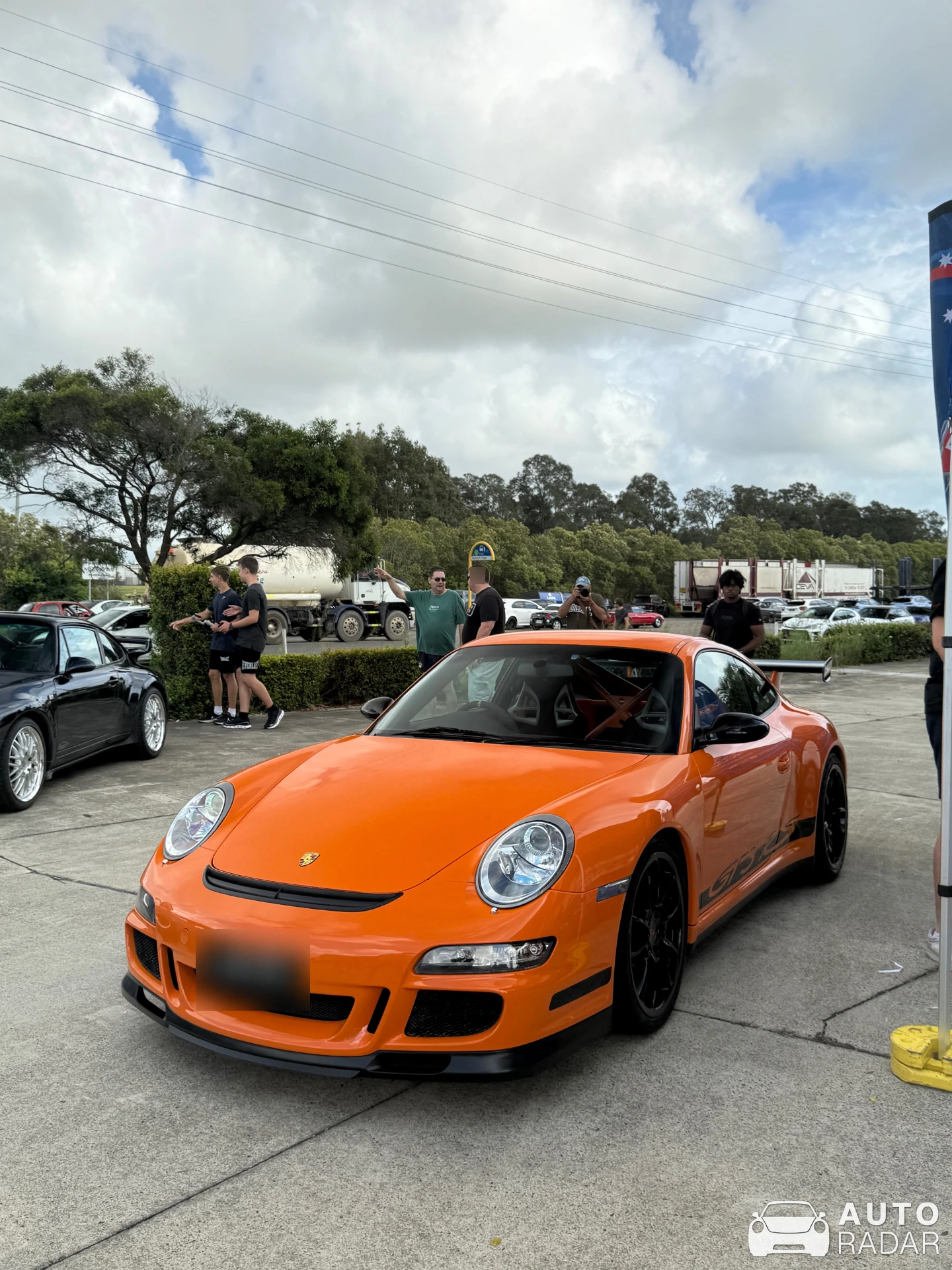 Porsche 997 GT3 RS spotted in Brisbane Airport, Australia