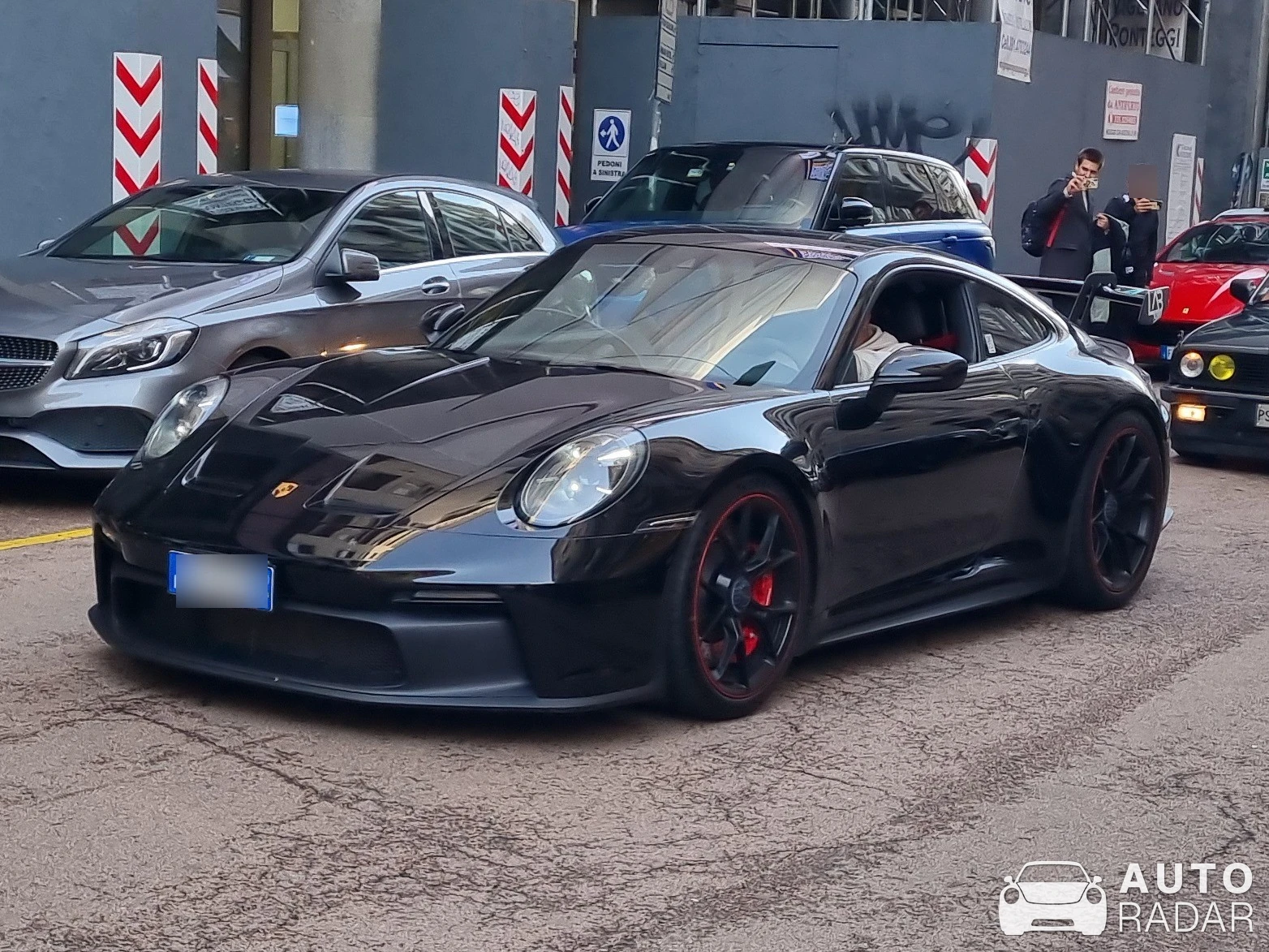 Porsche 992 GT3 MkI spotted in Milan, Italy