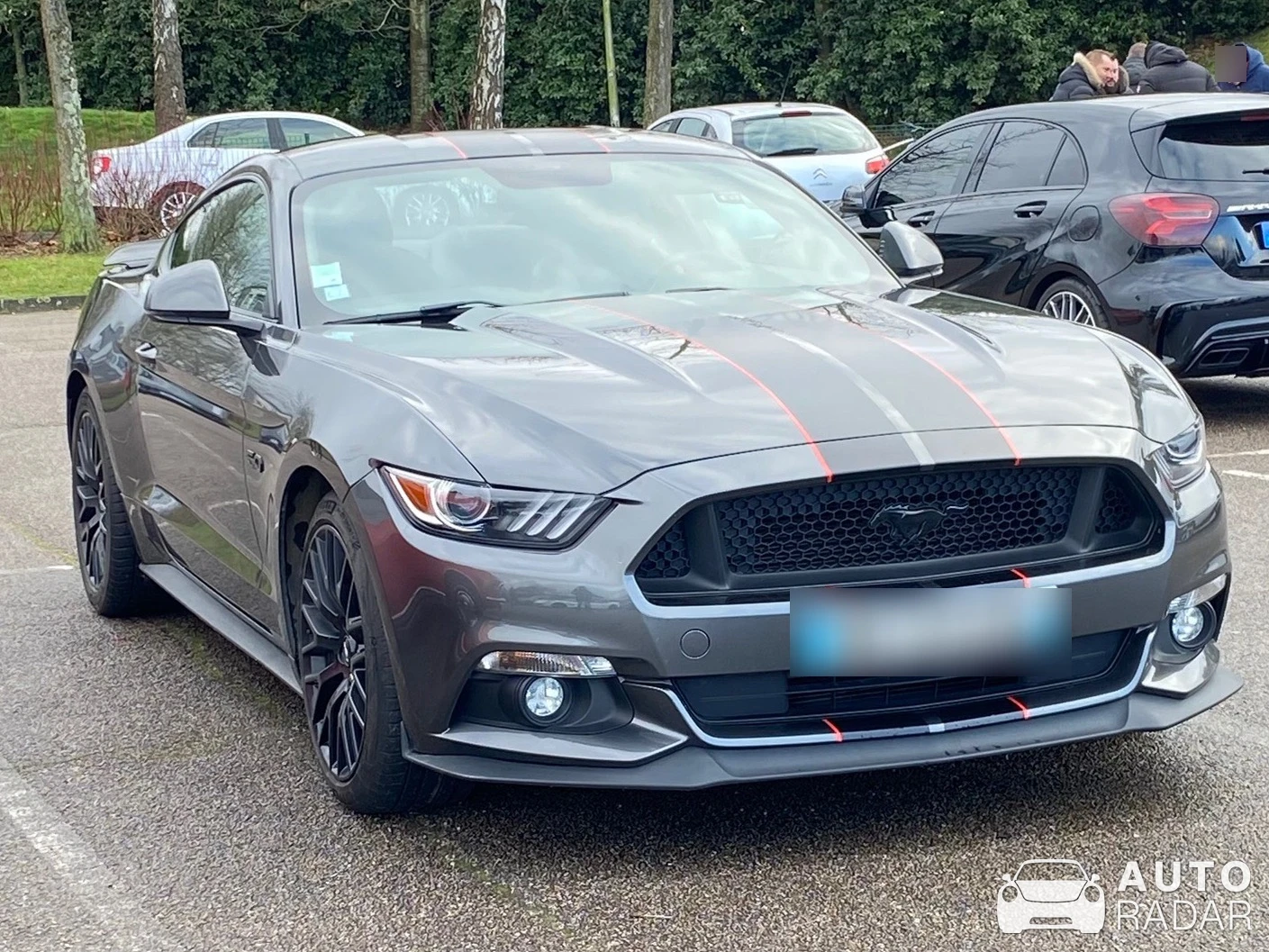 Ford Mustang GT spotted in Mont-Saint-Aignan, France