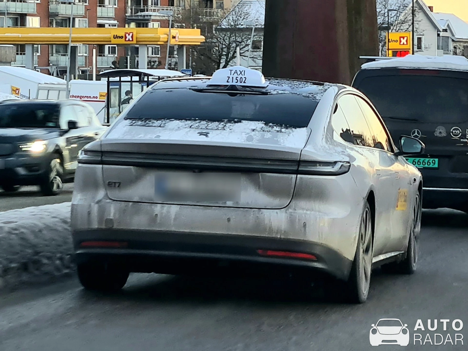 NIO ET7 spotted