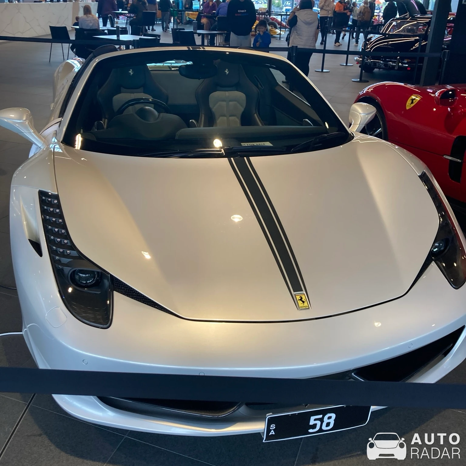 Ferrari 458 Spider spotted in Tailem Bend