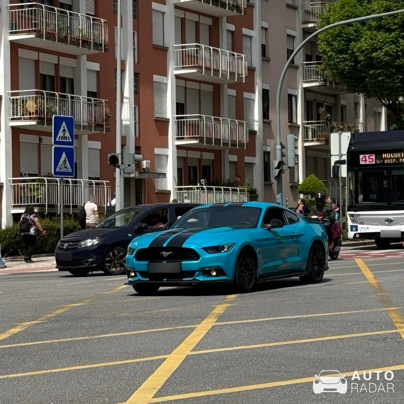 Ford Mustang GT spotted in Braga