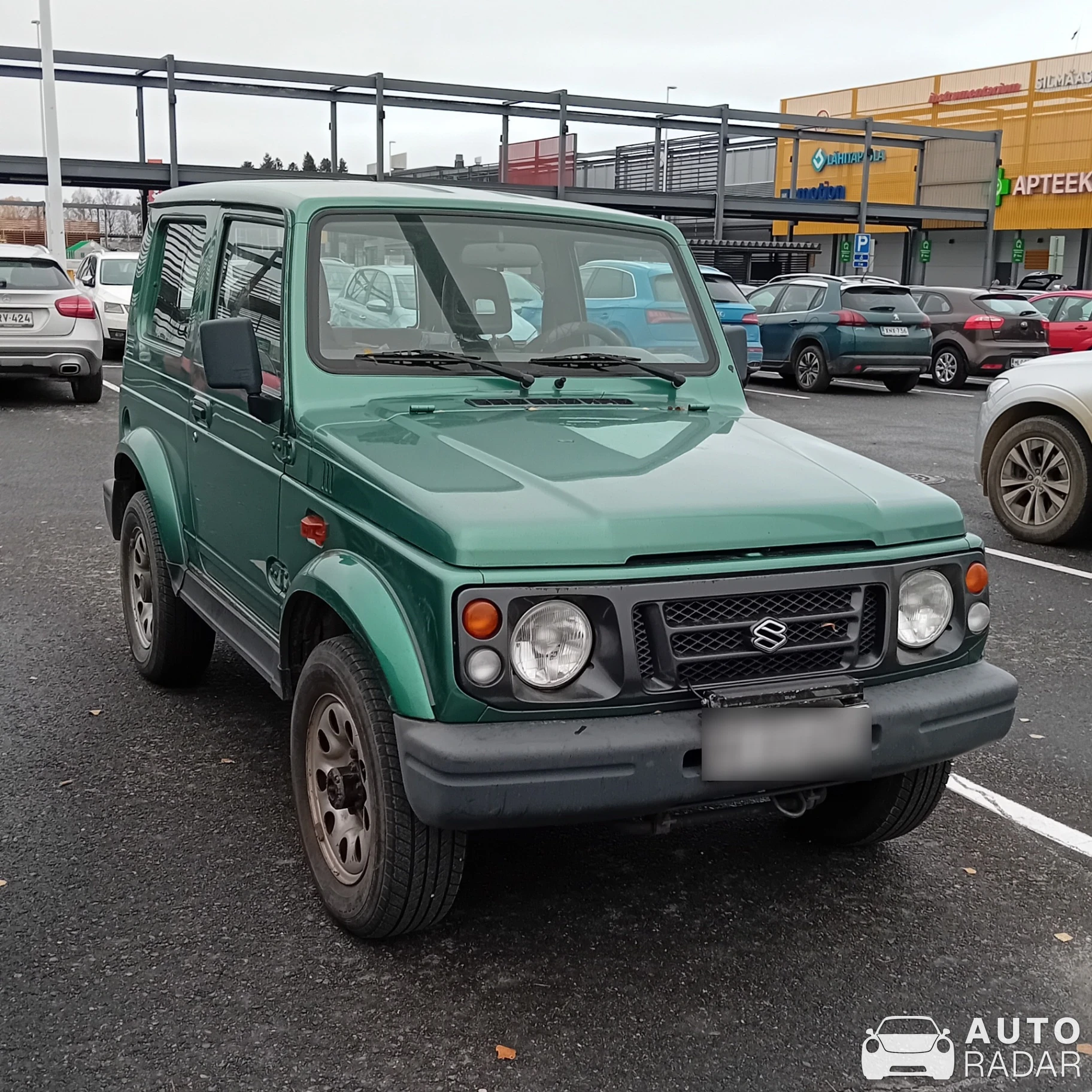 Suzuki Samurai spotted in Hämeenlinna, Finland