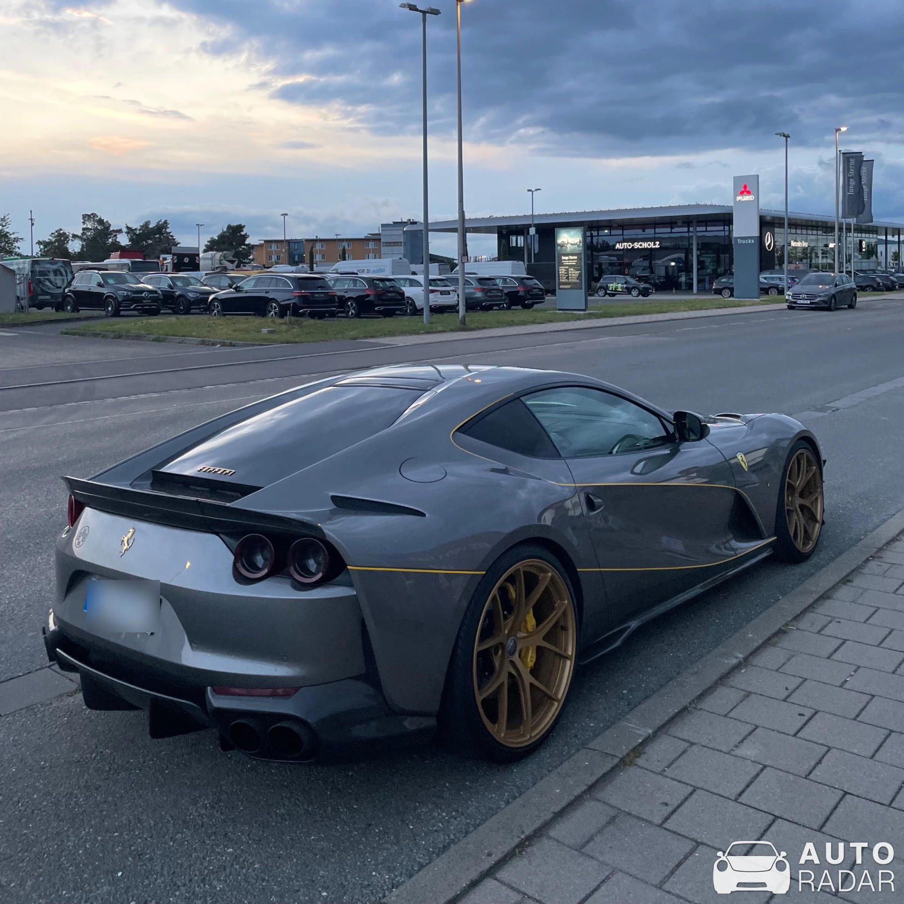 Ferrari 812 Superfast spotted in Bamberg, Germany