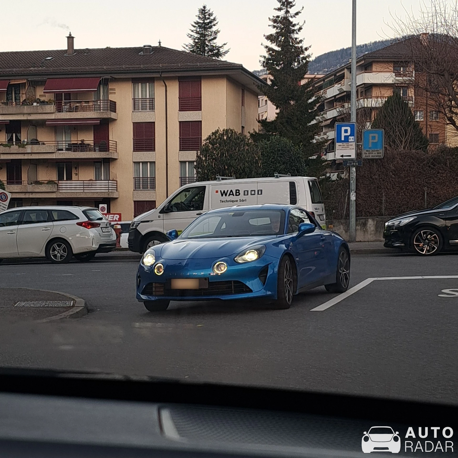 Alpine A110 spotted in La Tour-de-Peilz, Suisse