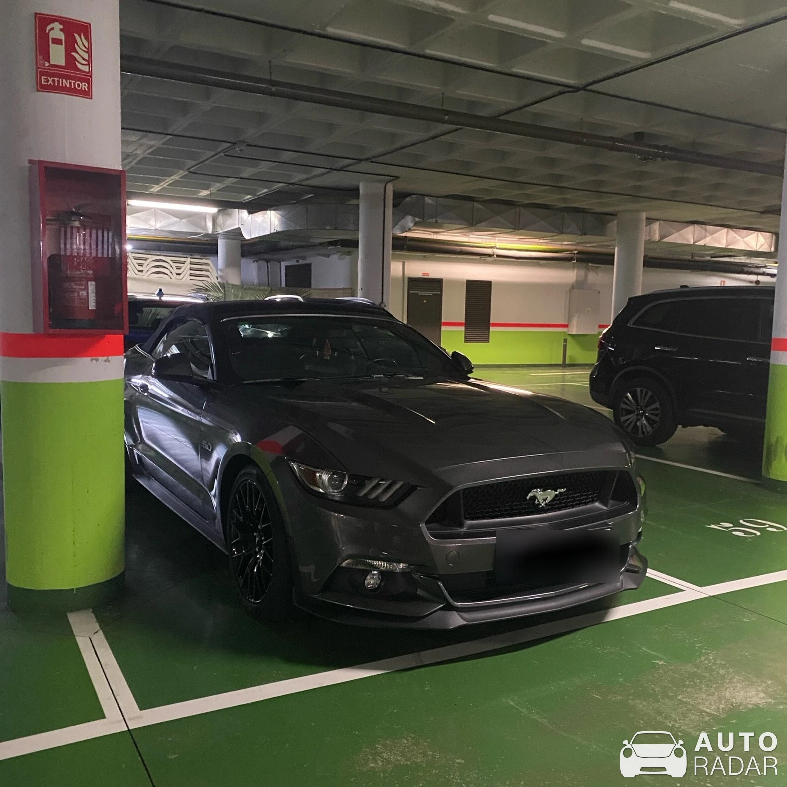 Ford Mustang GT Convertible spotted in Arona, Spain