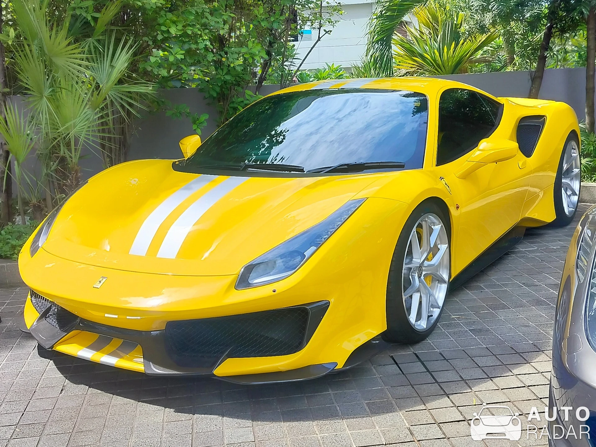Ferrari 488 Pista spotted in Kota Jakarta Selatan, Indonesia