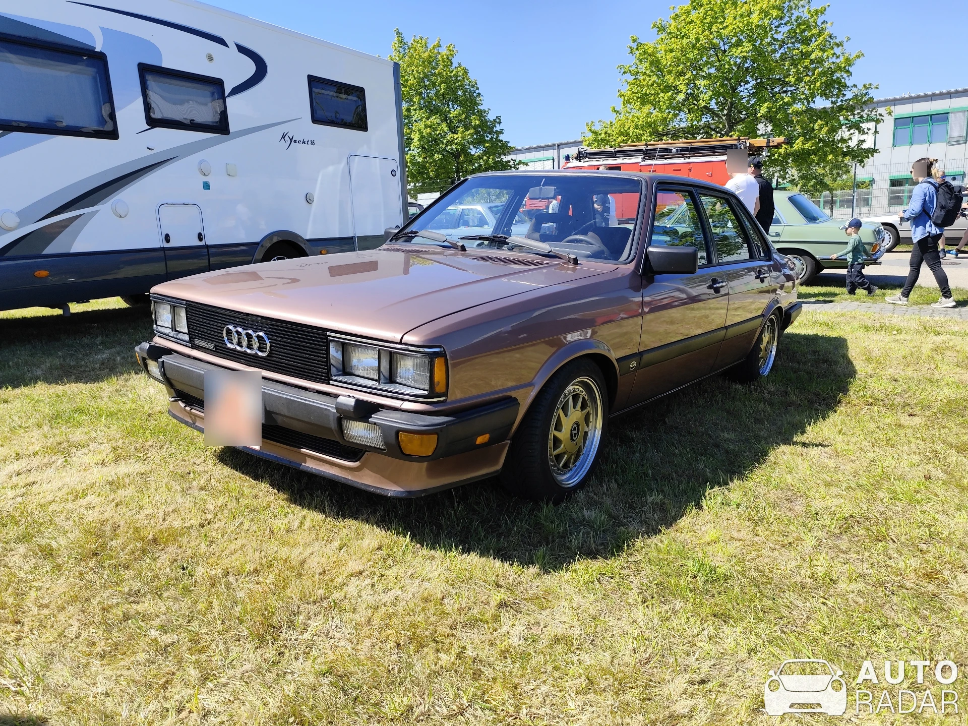 Audi 80 B2 GTE Quattro spotted in Hartmannsdorf