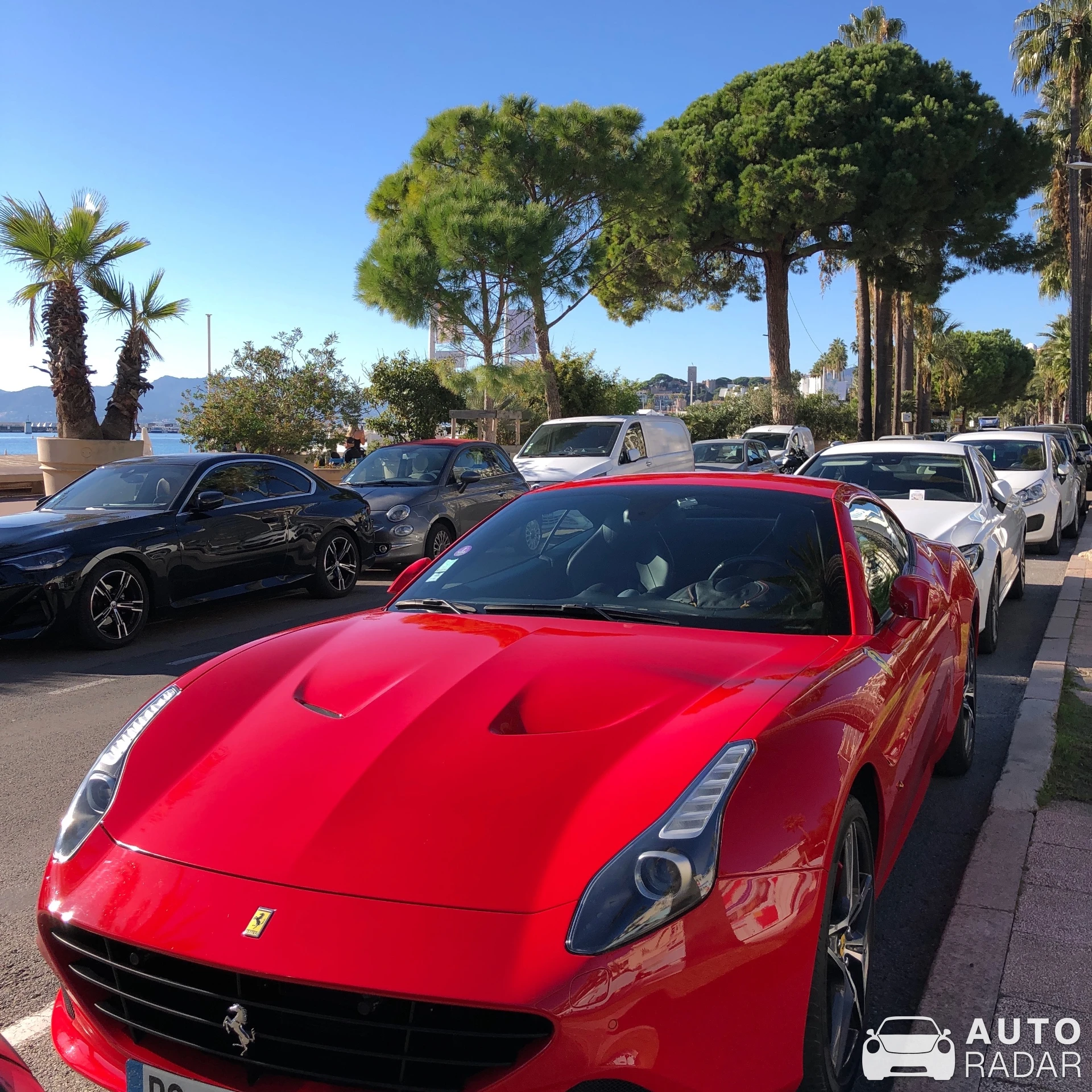 Ferrari California spotted in Cannes, France