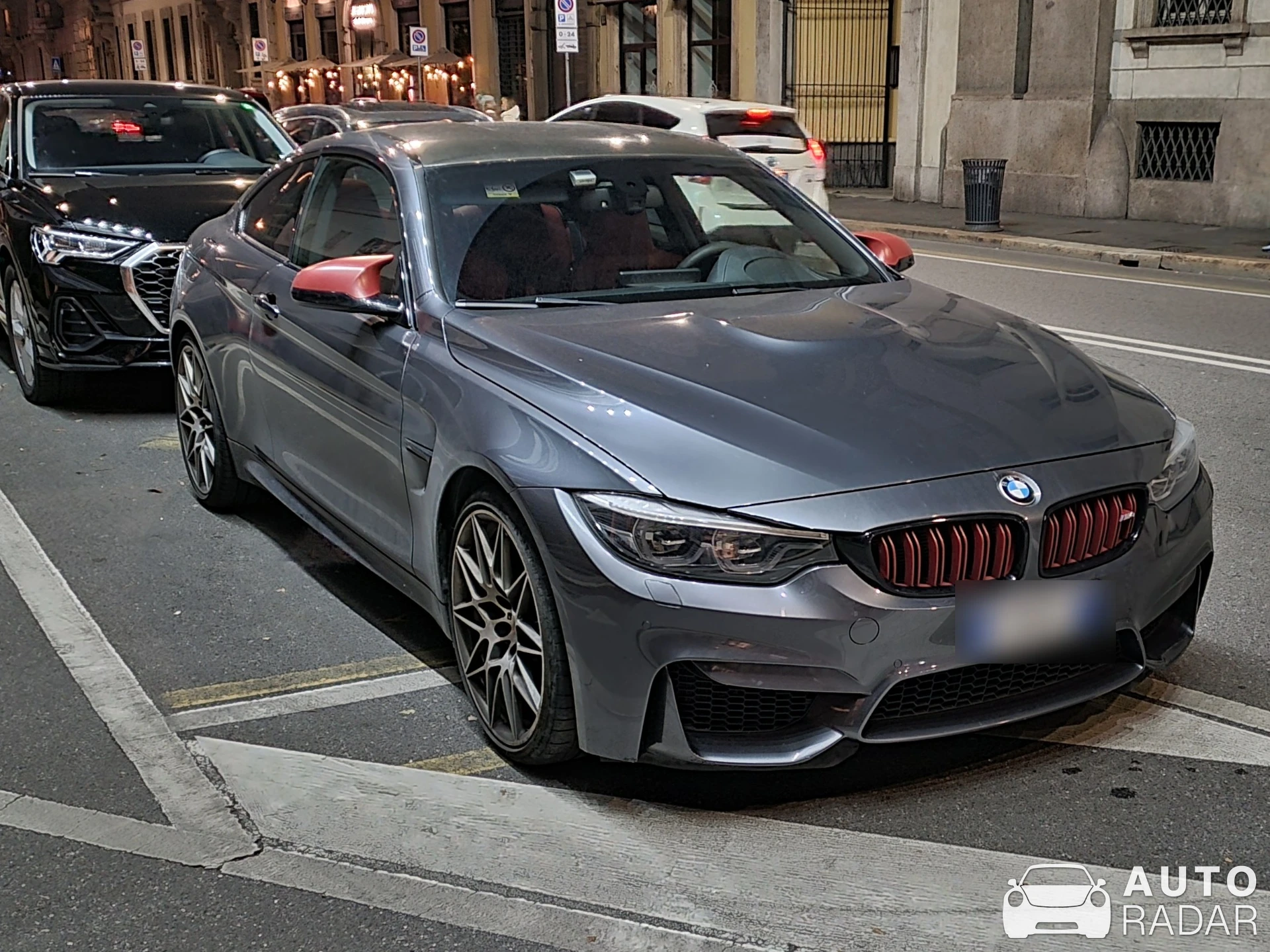 BMW M4 F82 Coupé Competition spotted in Milano, Italia