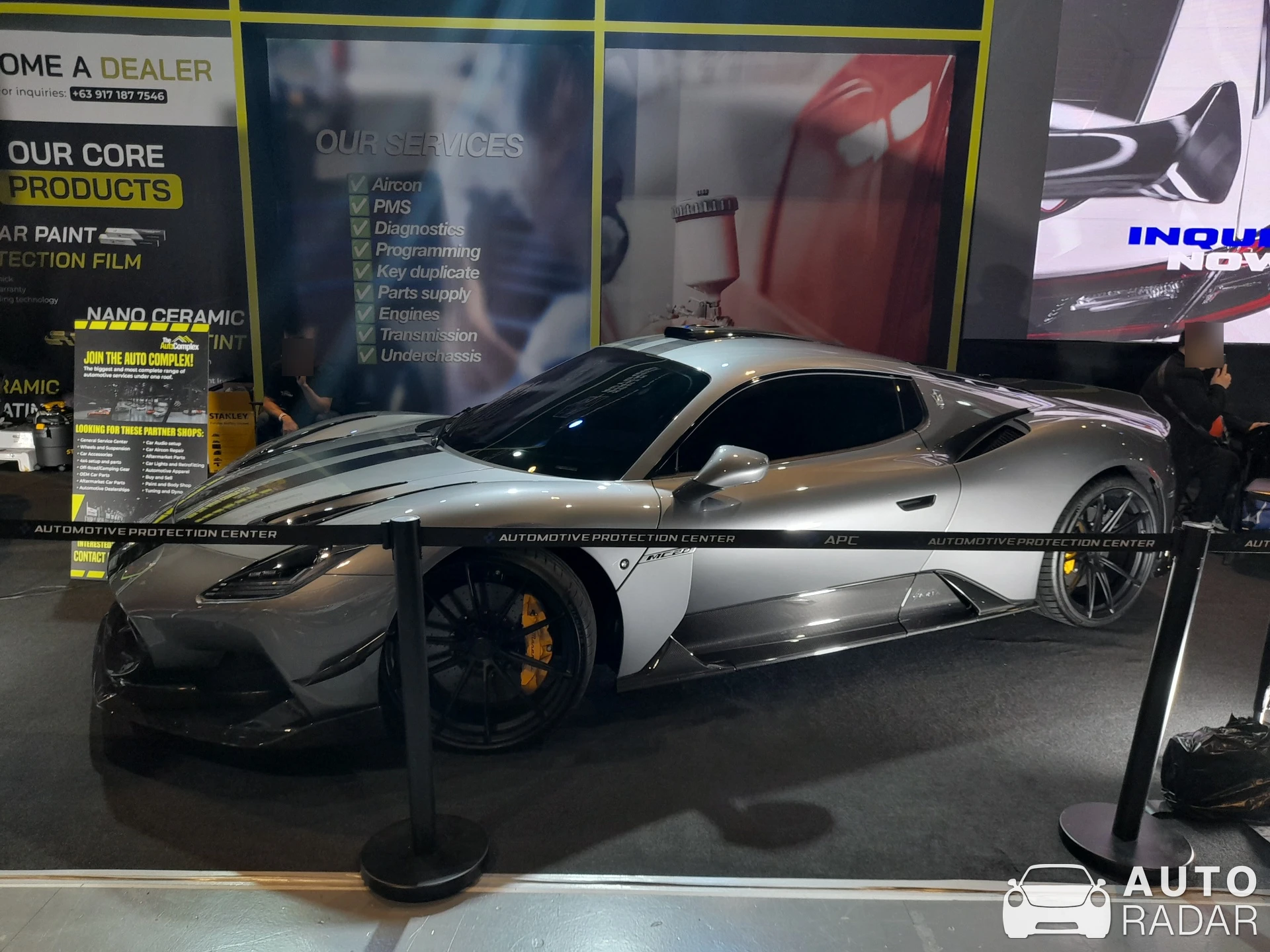 Maserati MC20 ARIA by 7Design spotted in Pasay, Philippines
