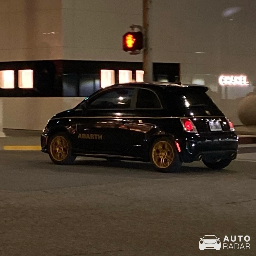 Abarth 500 spotted in Beverly Hills, United States