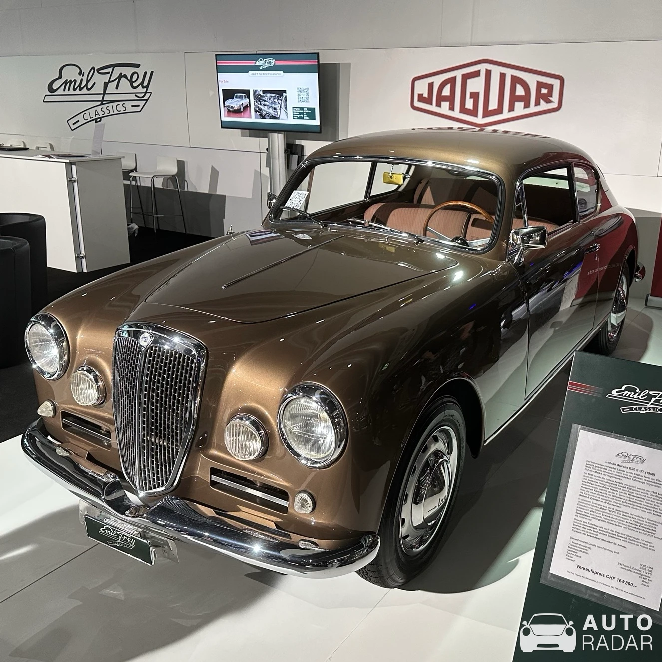Lancia Aurelia spotted in Zürich
