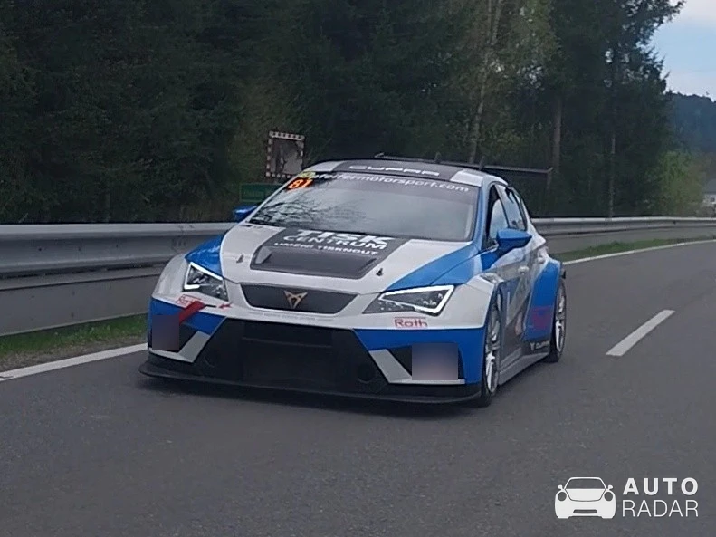 CUPRA TCR spotted in Semriach