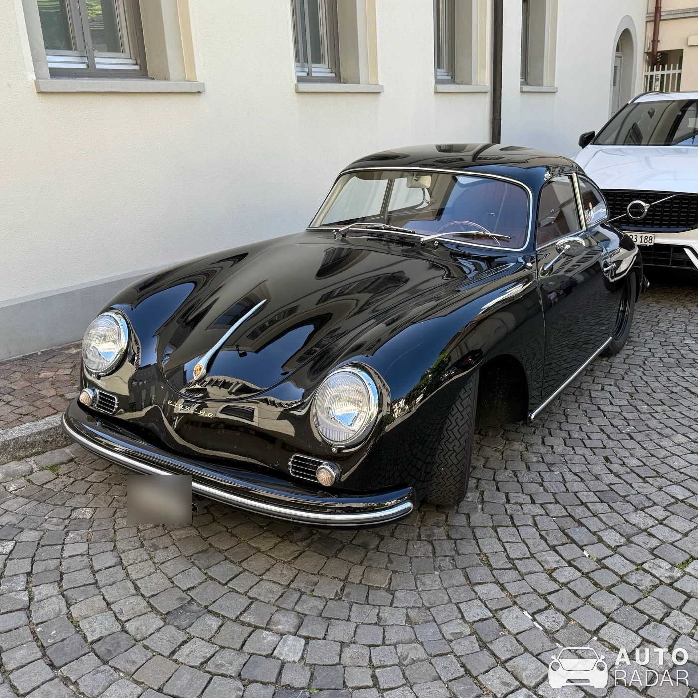 Porsche 356 A Coupé spotted in Rapperswil SG