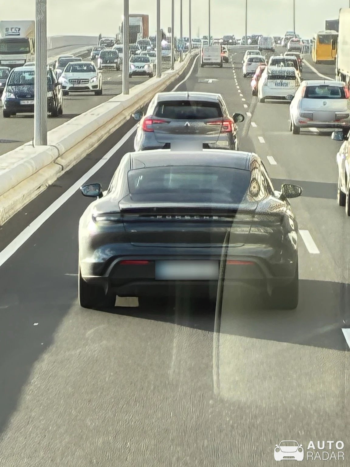 Porsche Taycan spotted in Las Palmas de Gran Canaria, España