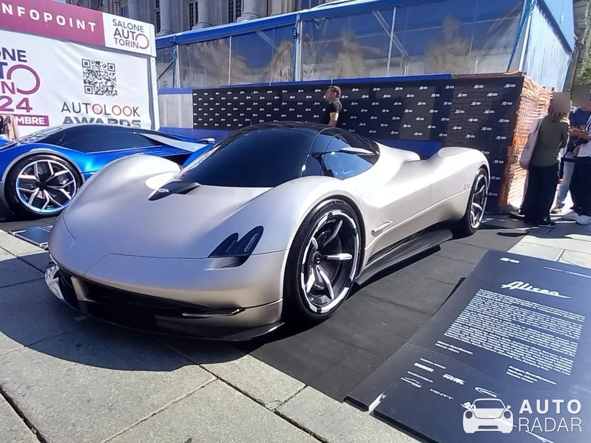 Pagani Alisea spotted in Cesana Torinese