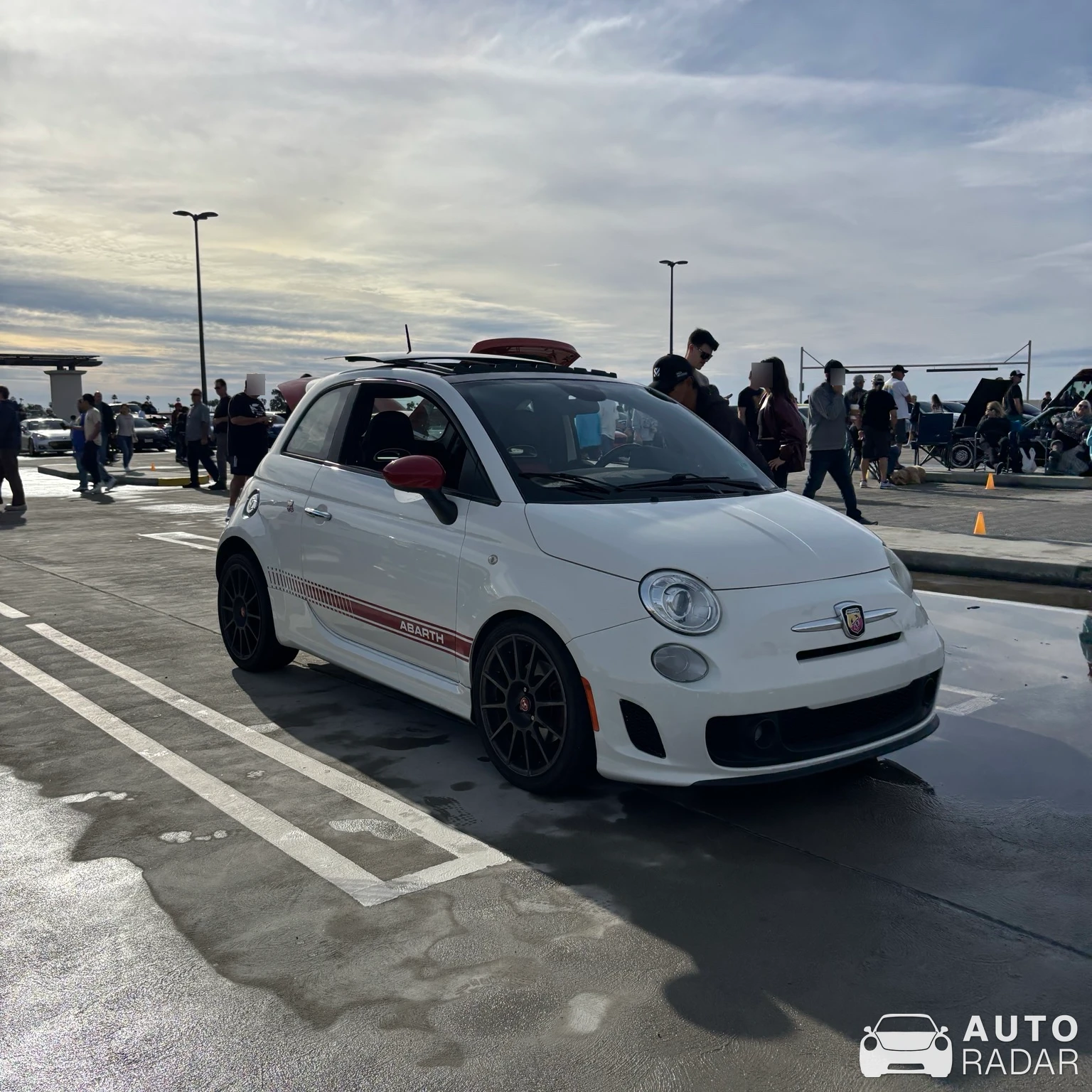 Fiat 850 Abarth spotted in San Clemente, United States