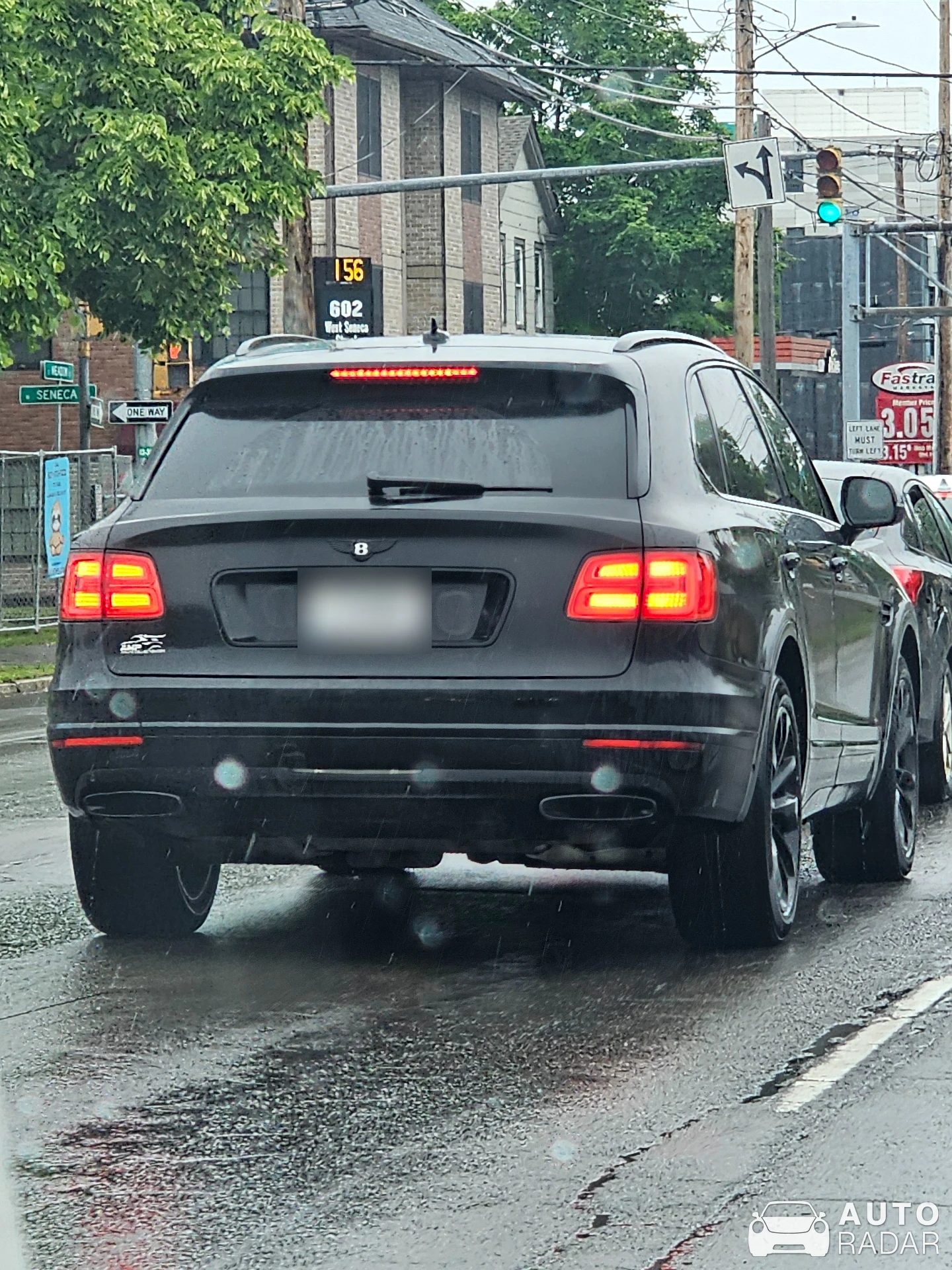 Bentley Bentayga V8 spotted in Ithaca