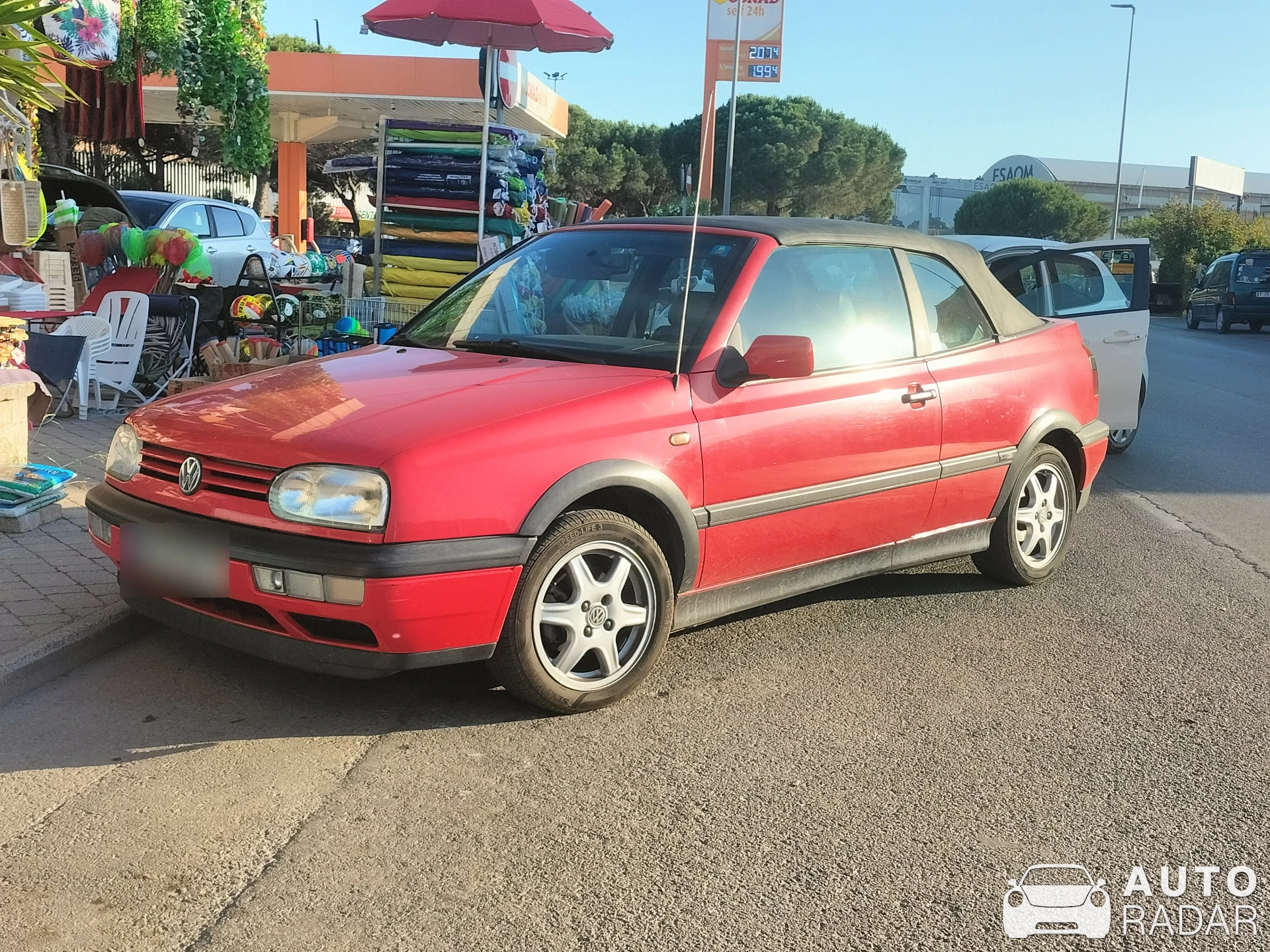 Volkswagen Golf R Cabriolet spotted in Portoferraio