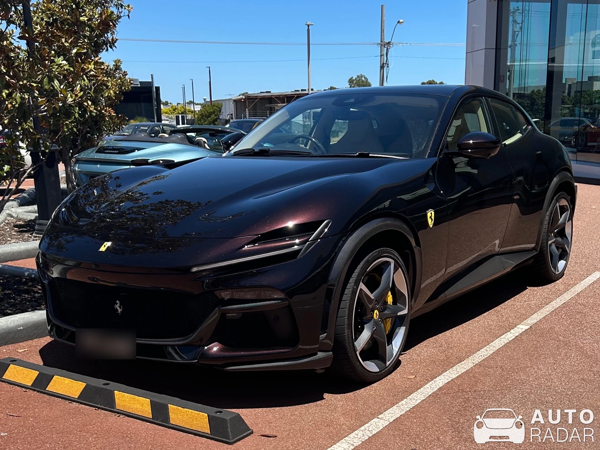 Ferrari Purosangue spotted in Osborne Park, Australia