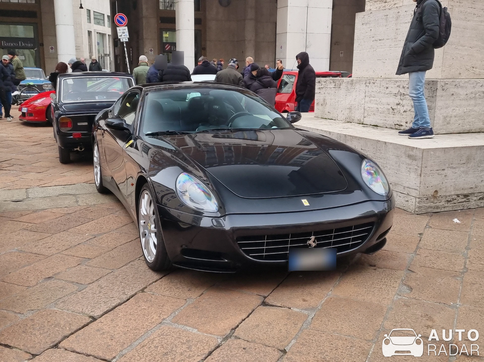 Ferrari 612 Scaglietti spotted in Milano, Italy