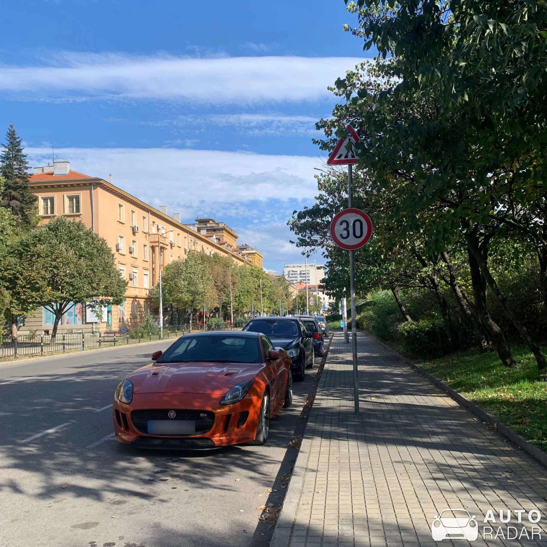 Jaguar F-Type R Coupé 2017 spotted in Dimitrovgrad