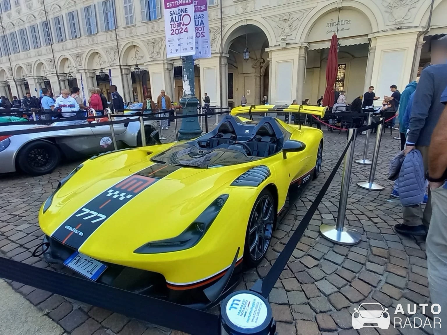 Dallara Stradale XP spotted in Torino