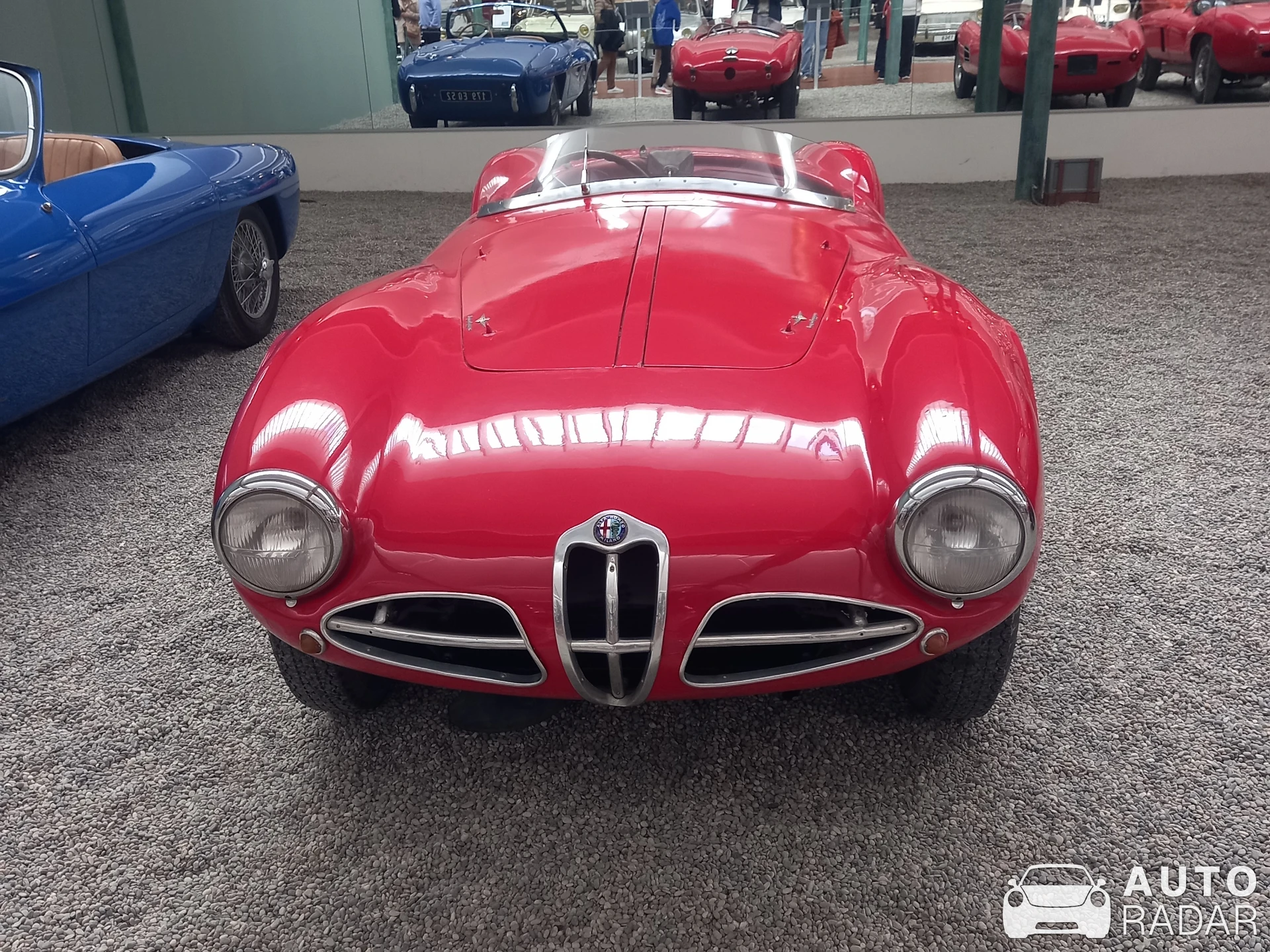 Alfa Romeo Disco Volante Spyder spotted in Mulhouse