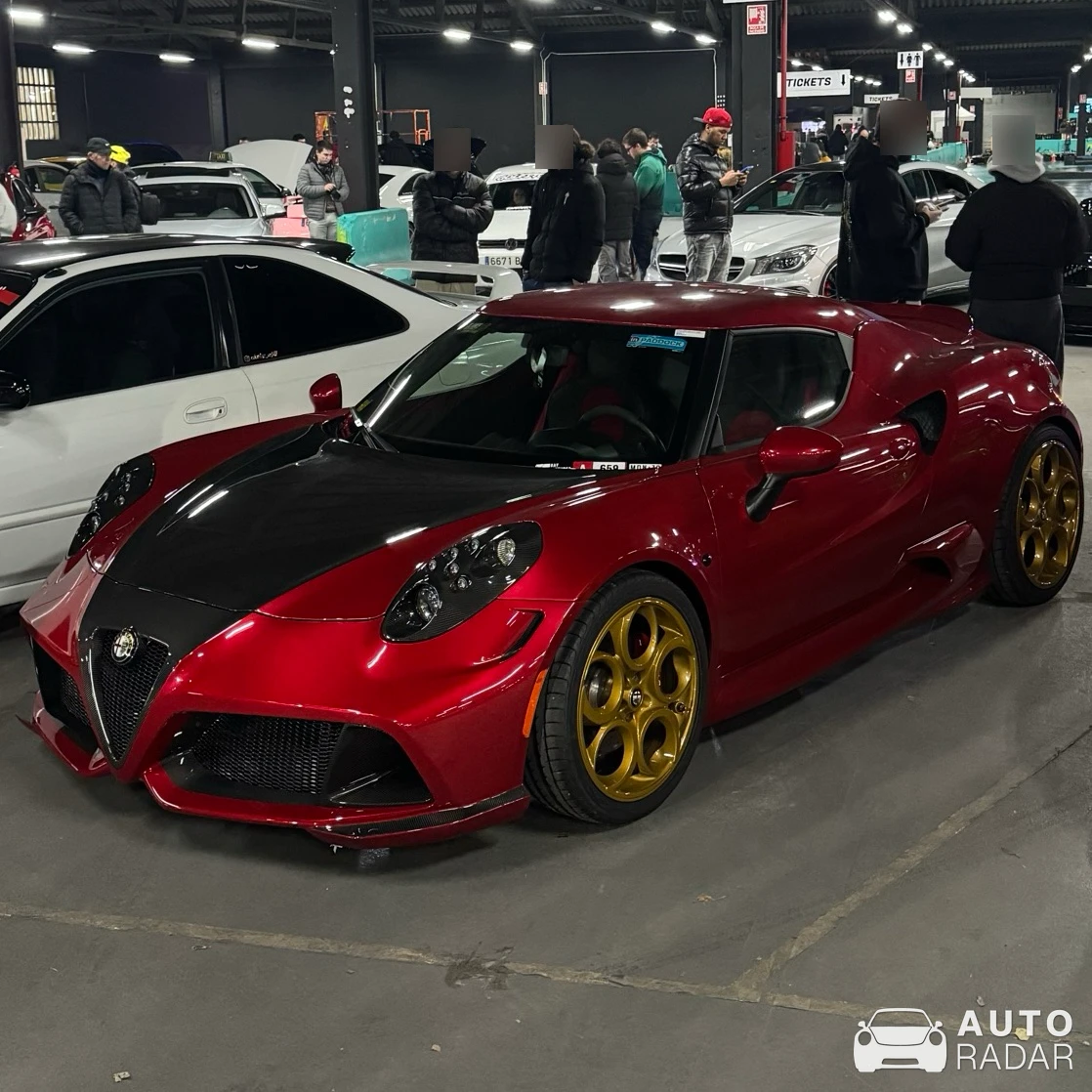 Alfa Romeo 4C Coupé spotted in Barcelona, España