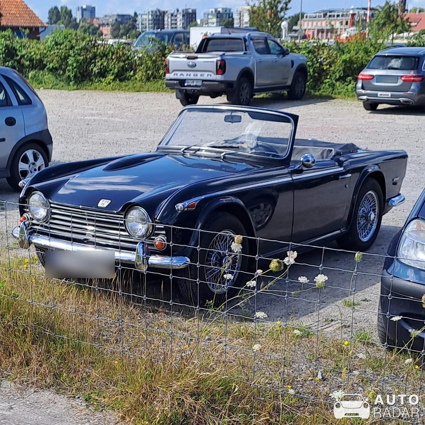 Triumph TR5 spotted in Wilhelmshaven