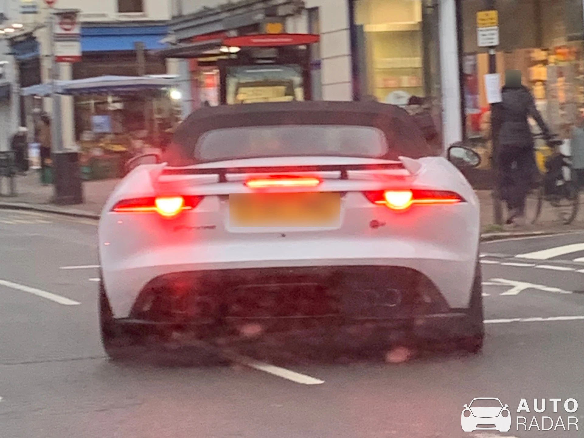 Jaguar F-Type SVR Convertible spotted in Greater London, United Kingdom