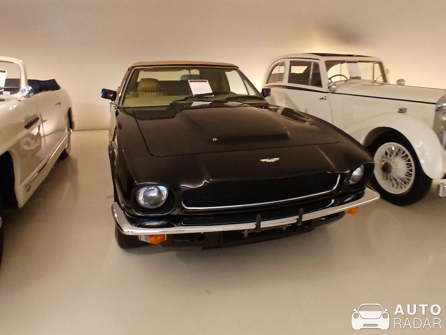 Aston Martin V8 Vantage Volante POW spotted in Brummen
