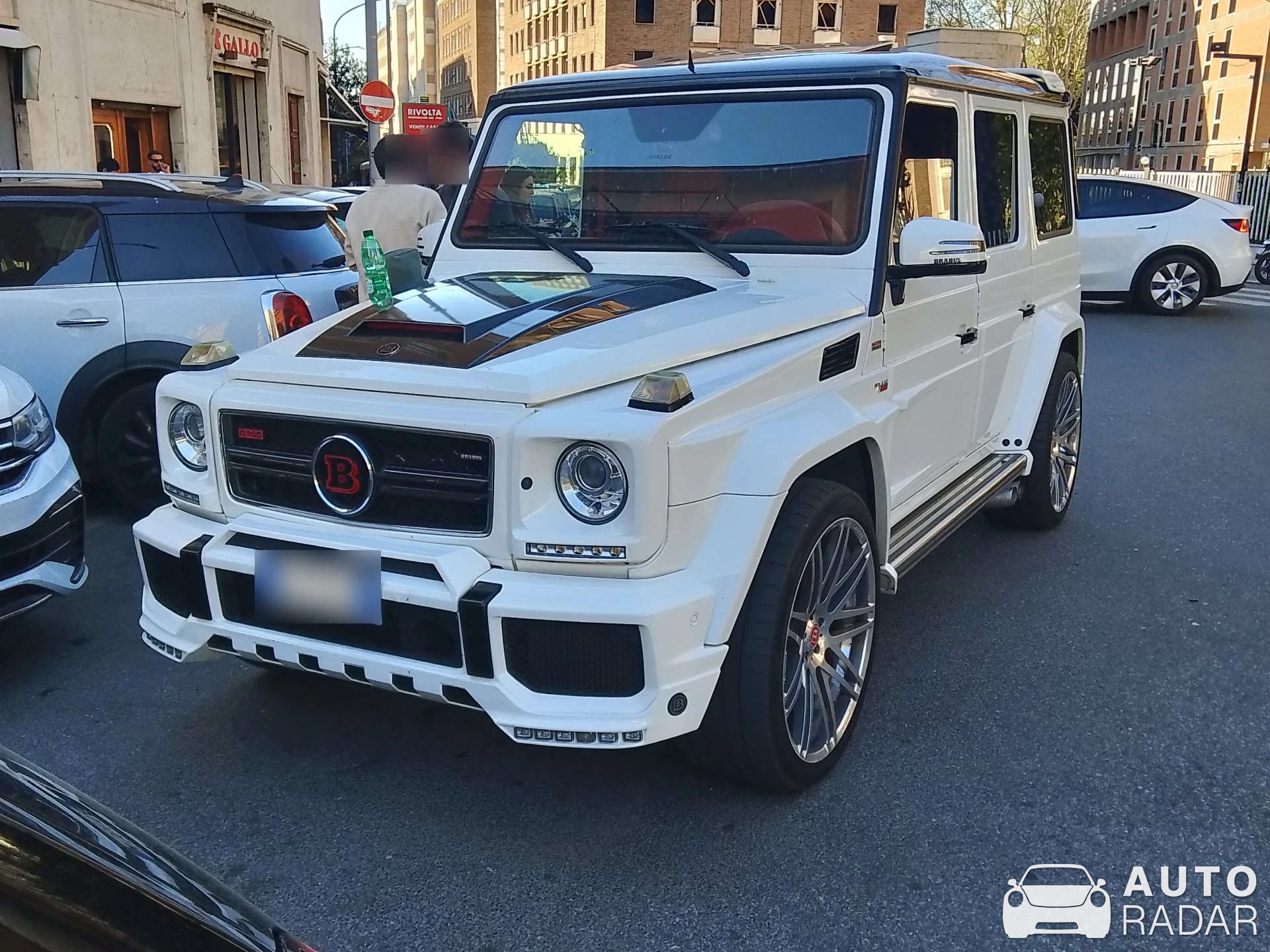 Mercedes-AMG Brabus G B40-700 Widestar W463 2018 spotted in Roma