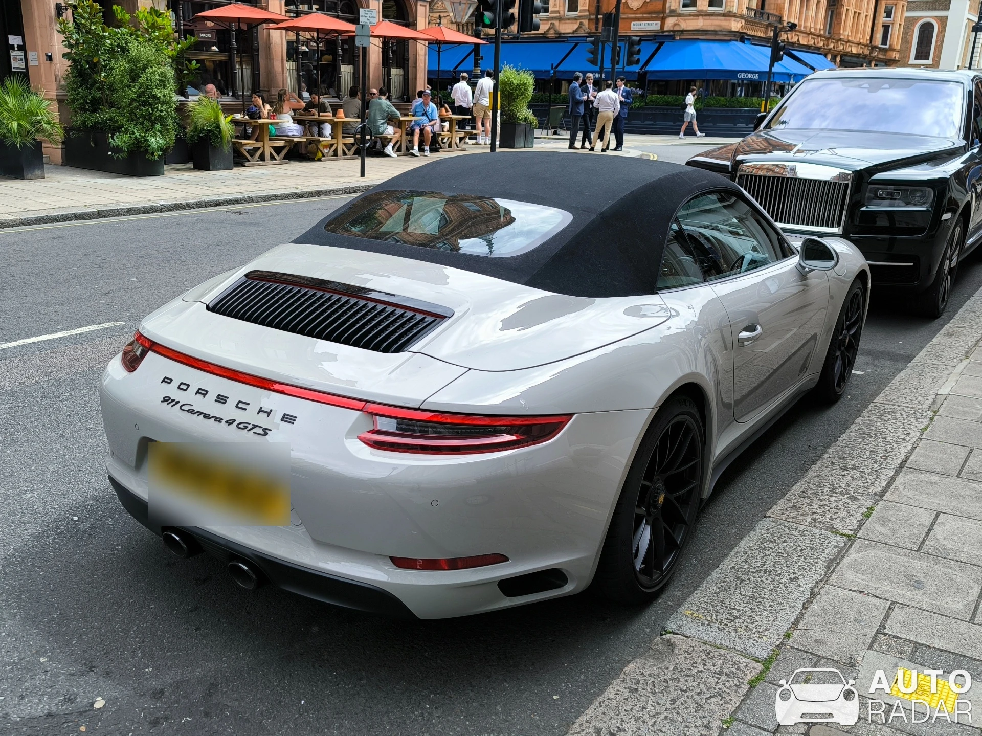 Porsche 991 Carrera 4 GTS Cabriolet MkII spotted in London