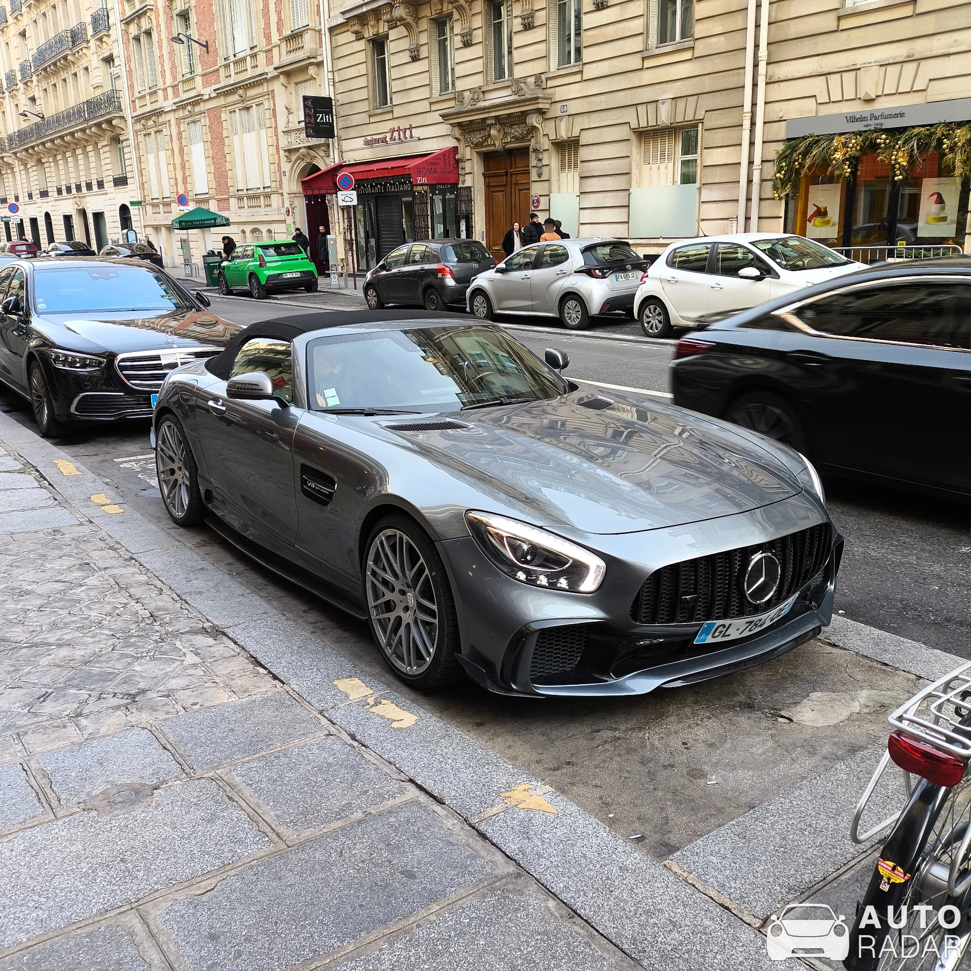 Mercedes-AMG Brabus GT C Roadster R190 spotted in Paris, France