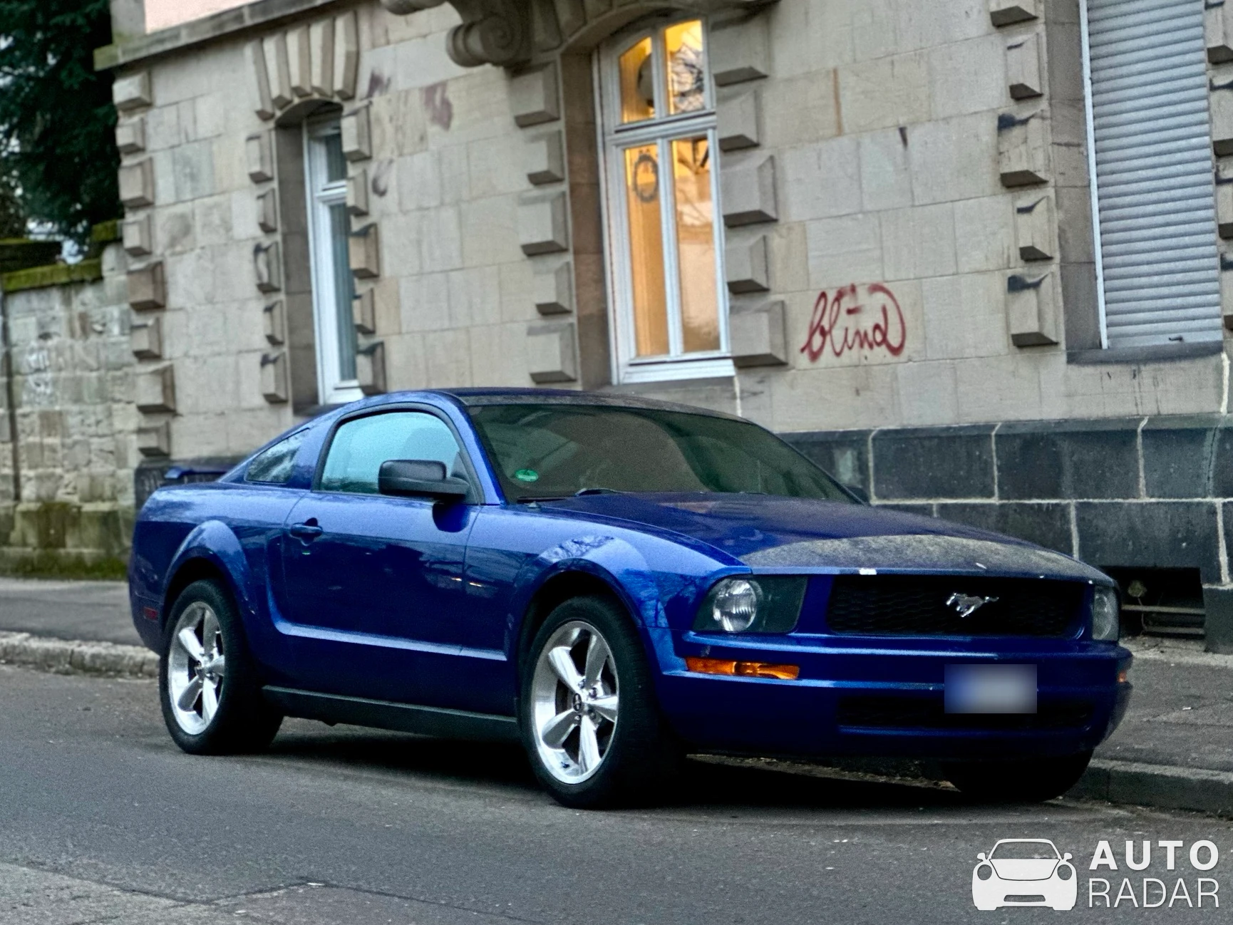 Ford Mustang GT spotted in Trier, Germany