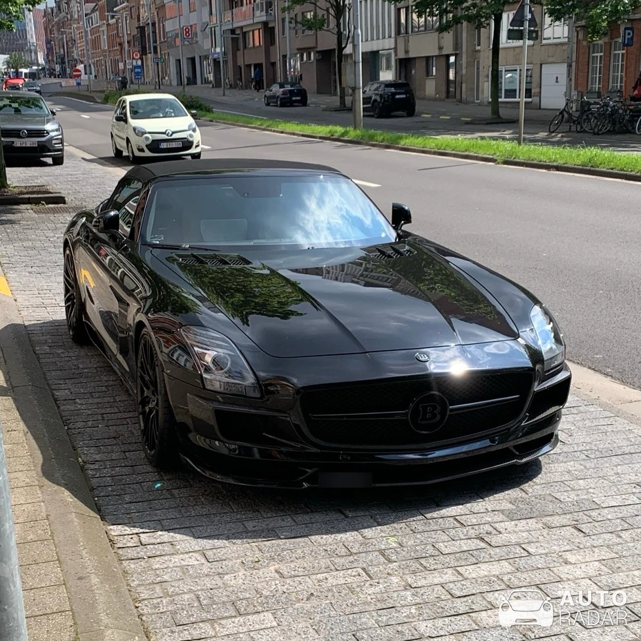 Mercedes-Benz SLS AMG Brabus spotted in Leuven