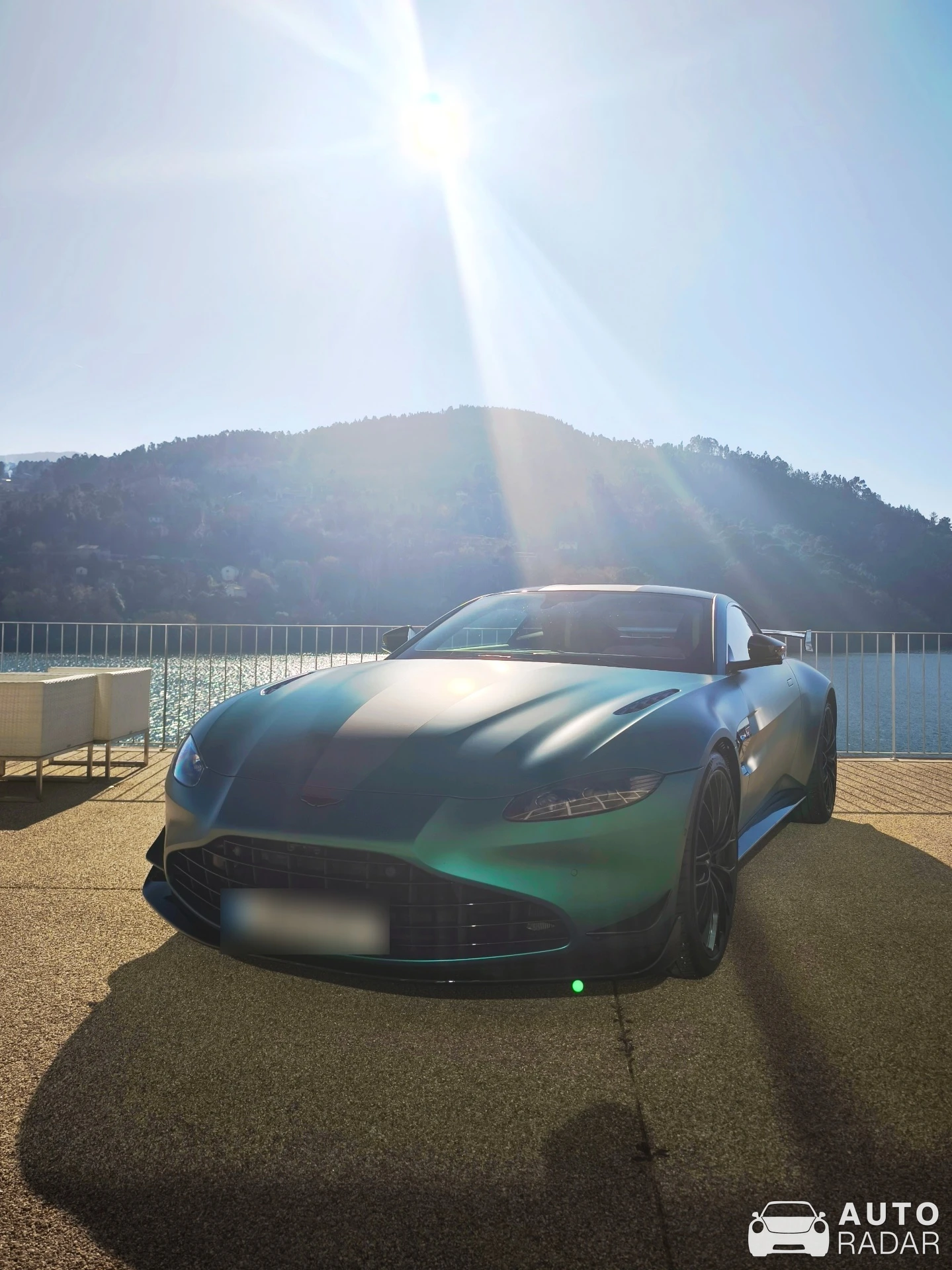 Aston Martin V8 Vantage Formula 1 Edition spotted in Ribadouro, Portugal
