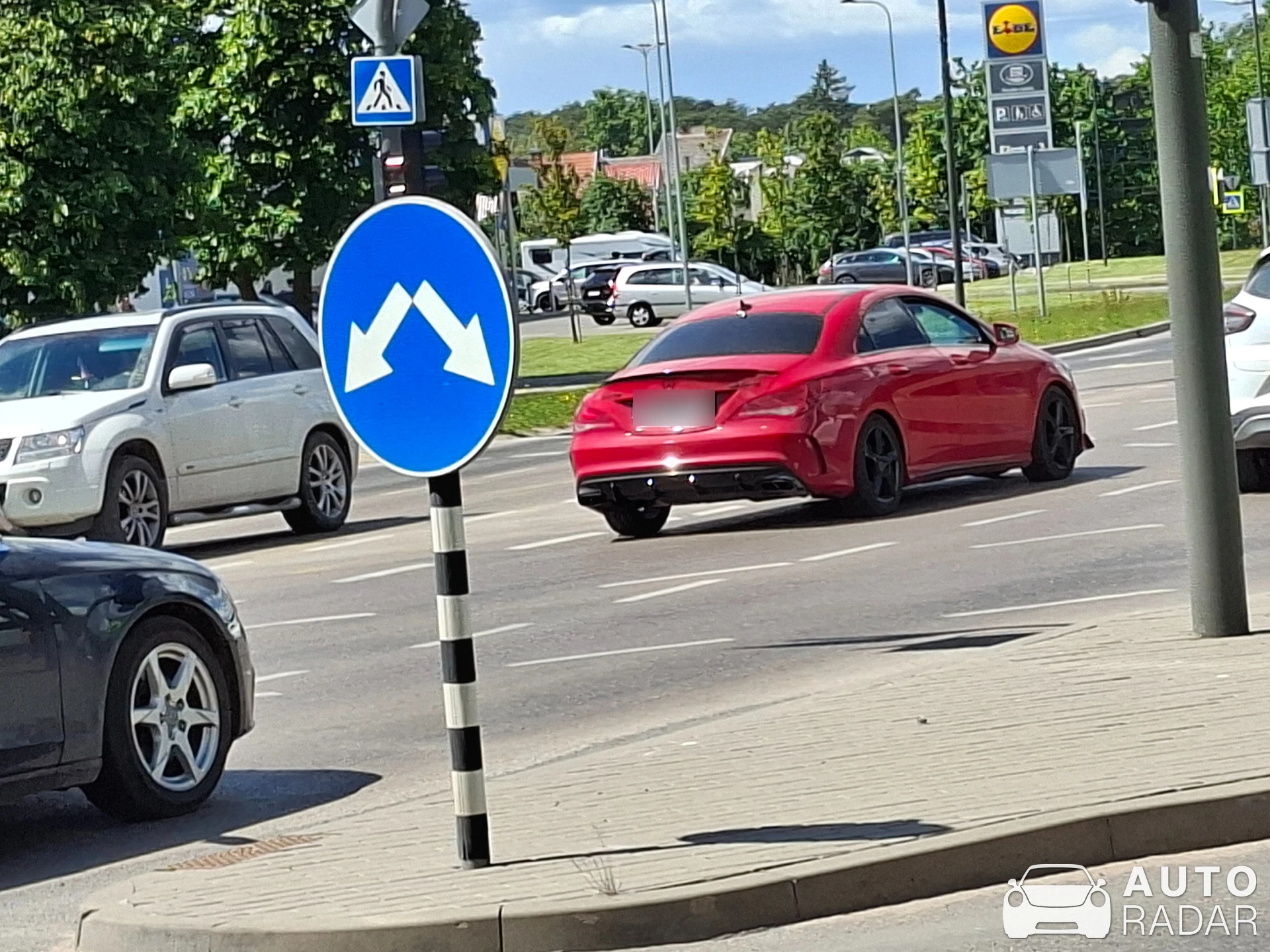 Mercedes-Benz CLA 45 AMG C117 spotted in Kaunas