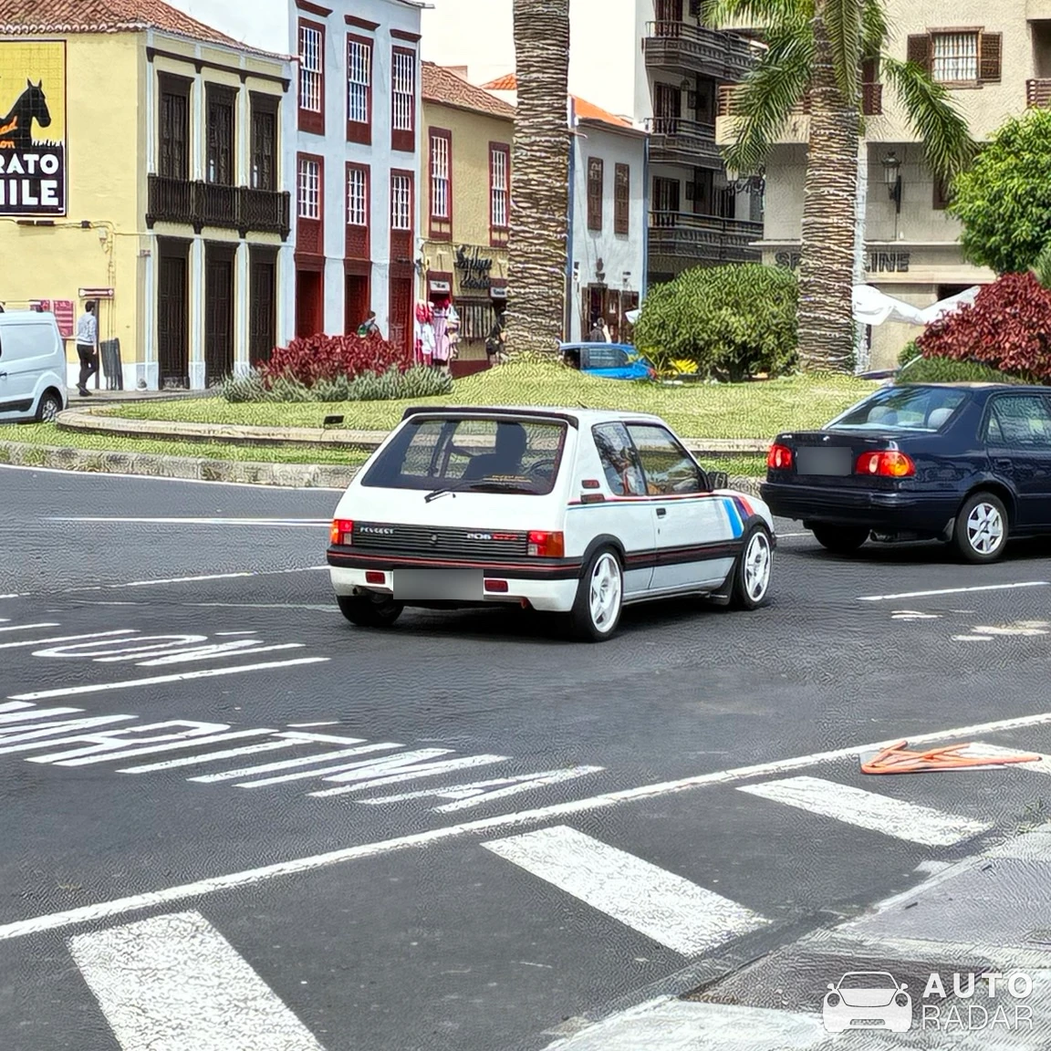 Peugeot 205 Rallye spotted in Santa Cruz de la Palma