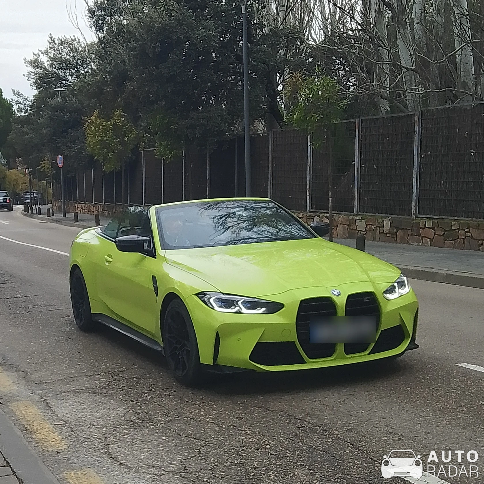 BMW M4 G83 Convertible Competition spotted in Madrid, Spain