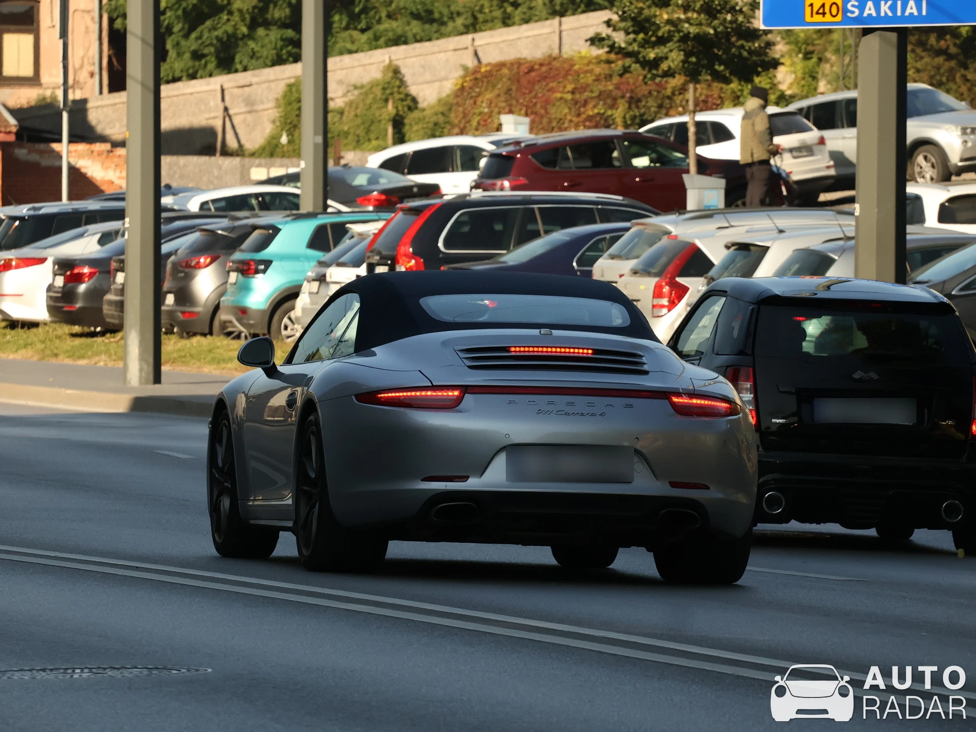 Porsche 991 Carrera 4 Cabriolet MkI spotted in Kaunas