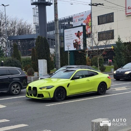 BMW M4 G82 Coupé Competition spotted in București, Romania