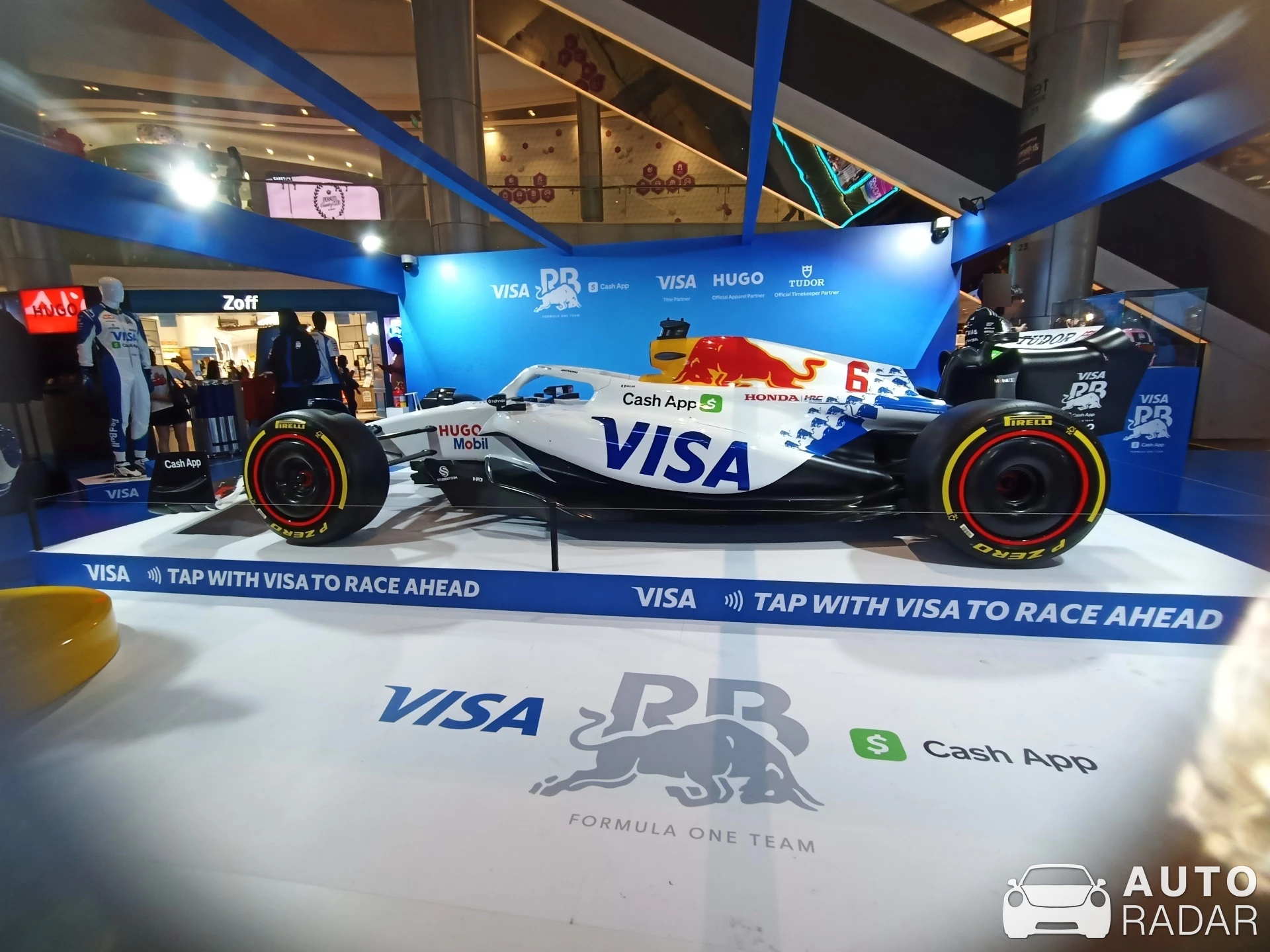 Racing Bulls VCARB 02 spotted in Singapore